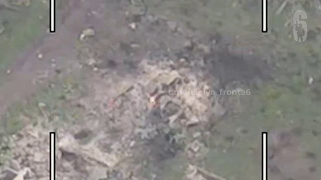 Операторы БпЛА Zala обнаружили пару всушников которые запускали свои дроны выходя из норы.