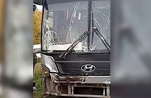 Три автобуса с мобилизованными попали в ДТП в Саратовской области