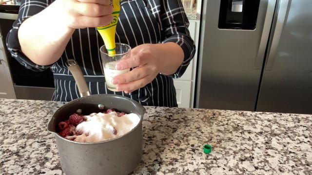 Raspberry Panna Cotta (Малиновая Панна Котта)