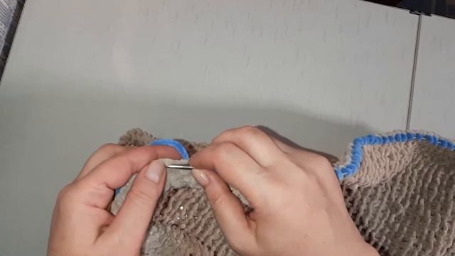 Связала домашнюю накидку