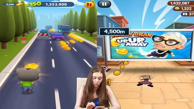 ЧТО БУДЕТ, ЕСЛИ ГОВОРЯЩИЙ КОТ ТОМ И СУПЕР ЗЛАЯ БАБКА GRANNY будут спорить КТО КРУЧЕ?
