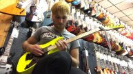 Yellow Ibanez Genesis RG550 (Metal Drive)