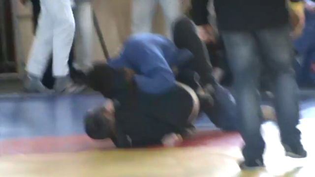Виктор Петренко ("Gracie Barra" Харьков) 1я часть. Чемпионат Украины по БДД 13.12.2014.