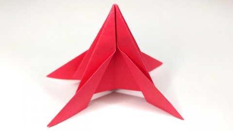 Оригами "Ракета"