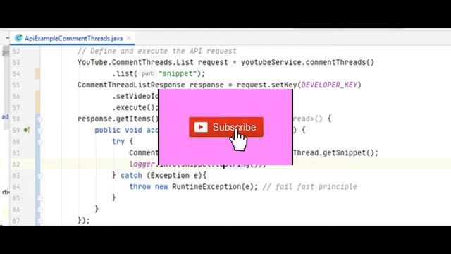 java – youtube api (part 2) programmatically select contest winner