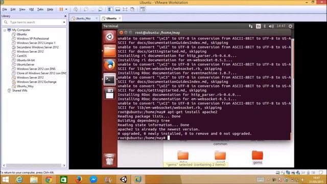 Configuracion  de Chat en Ruby con websockets en Ubuntu