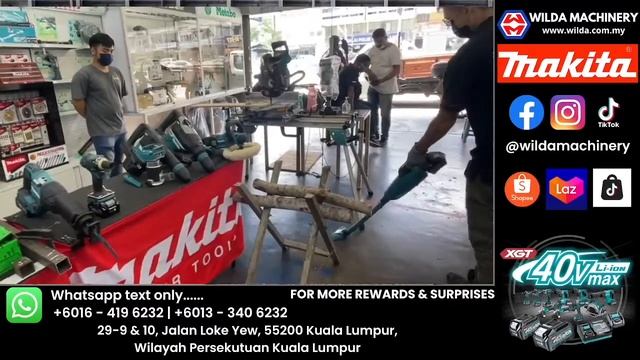 MAKITA 40V XGT ROADSHOW @ WILDA MACHINERY