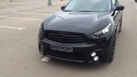 Body kit for Infiniti QX70 FERZ black edition