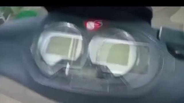 Первый запуск скутера!