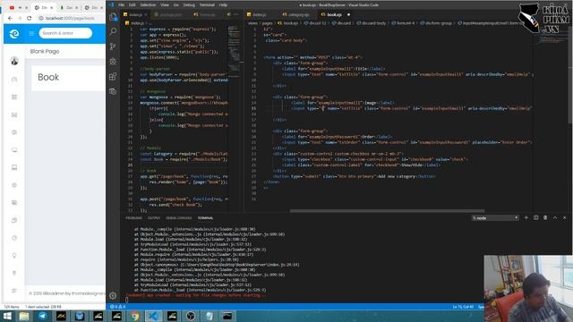 Lập trình Web với MongoDB + Nodejs + Express (Code for fun)