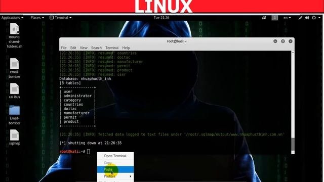 sql injection attack on kali linux   part 1