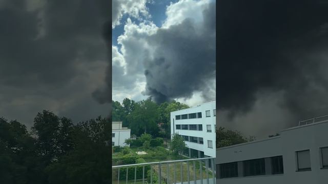 ‼️🇩🇪🔥 В Берлине пожар на заводе оборонно-промышленной компании Diehl