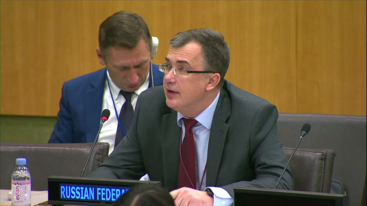 DPR Gennady Kuzmin after the vote on the draft resolution on the situation of human rights in Crimea