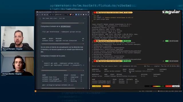 Helm: tests, rollbacks y dependencias