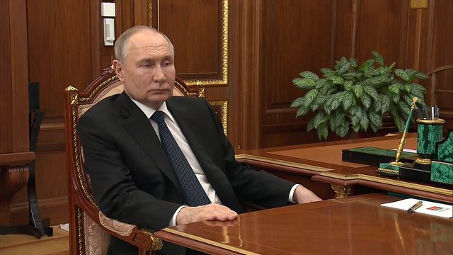 Видео встречи Владимира Путина с генеральным директором ПАО «Россети» Андреем Рюминым