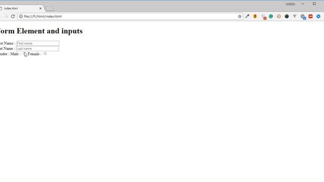 HTML form and input elements (part -2) | EP 19