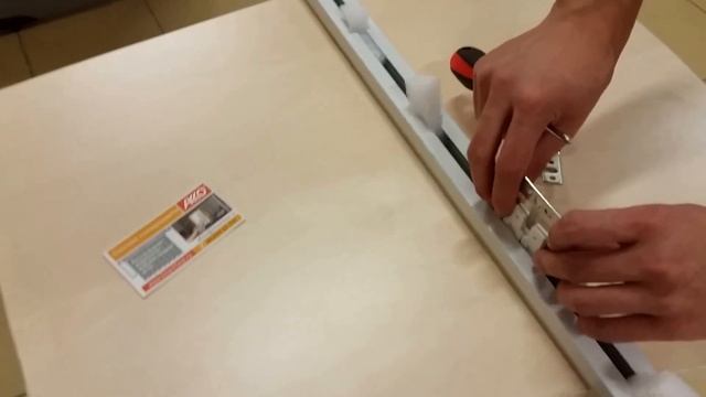 Сборка составного электрокарниза АККО