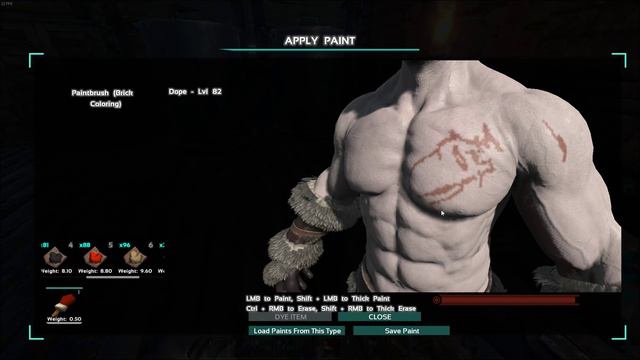 Ark Survival Evolved "Tattoo & Warpaint"