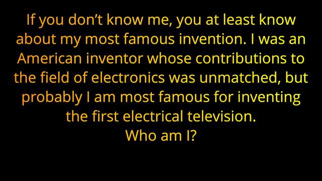 WHO AM I? (round six) a 21 question "Who is it" trivia quiz {ROAD TRIpVIA- ep:771]