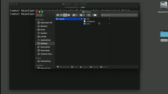 creating first project| Learn DJANGO part 8 | code x club