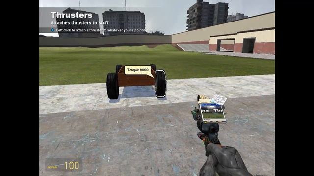 Как сделать машину в Gmod