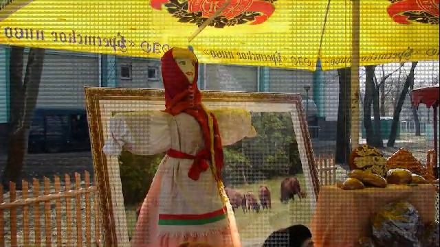 Брест Мы на масленице в парке 1 мая Закрытие масленицы