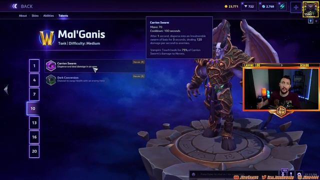 Heroes of the Storm Mal'ganis: Guide [Build & Tips]