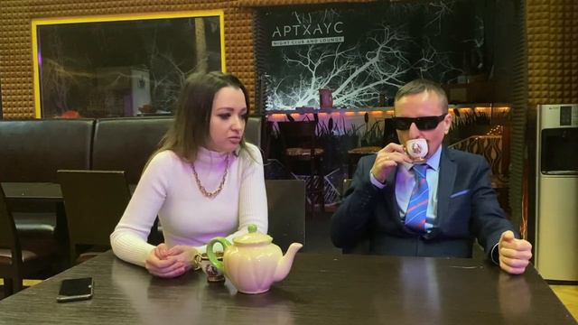 Популярная певица Ирина Летина интервью для слепого певца и телеведущего Виктора Тартанова