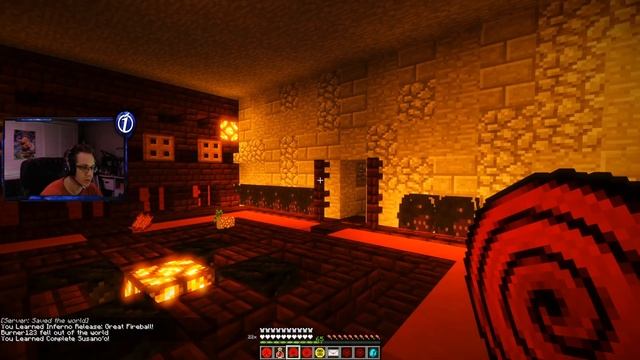 Unlocking My Mangekyo Sharingan! IceeRamen Naruto Anime Mod SMP Early Access! Minecraft Naruto RPG