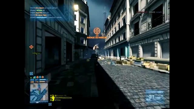 [HD] Battlefield 3 PC | Versus esl 5v5 seine crossing détente