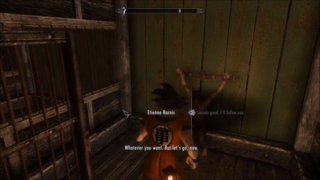 【DRAGON BALL Z IN SKYRIM】Goku Gameplay Walkthrough Part 3 [PC - HD]