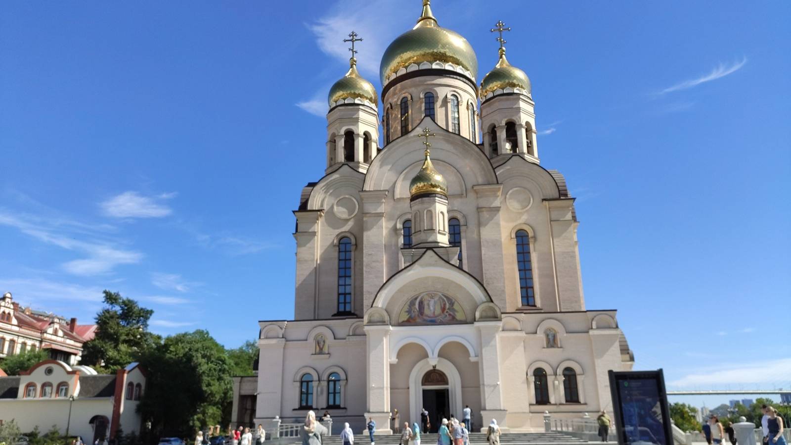 Преображенский  собор , икона Казанской Б. М. из Москвы. Владивосток