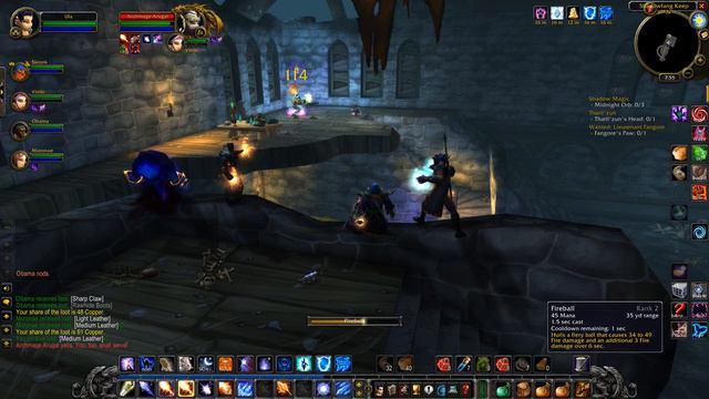 WoW Classic - Shadowfang Keep - Archmage Arugal Fight