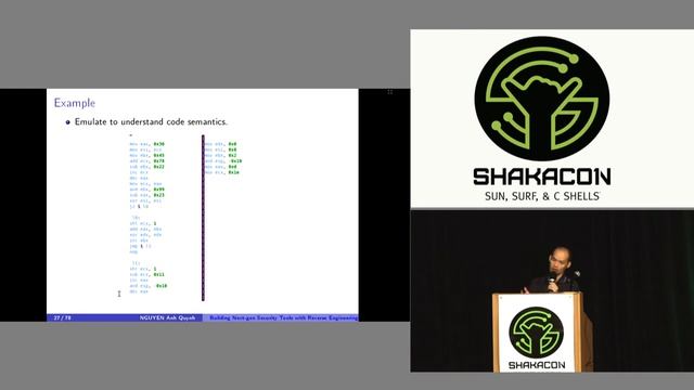 Building Next  Generation Security Tools with Reverse Engineering Trilogy by Nguyen Anh Quynh