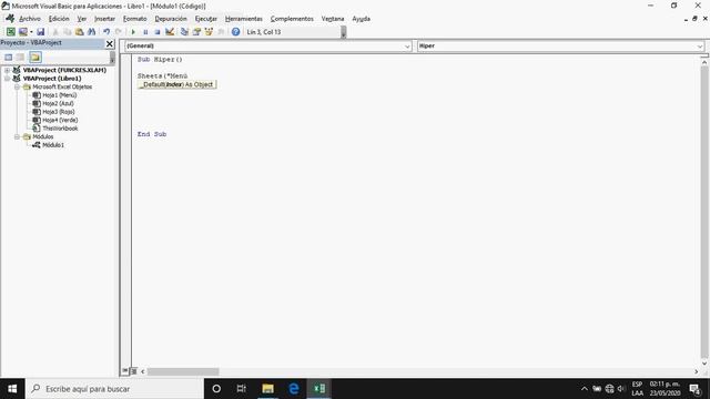 ?Como crear HIPERVÍNCULOS ? en EXCEL con código VBA