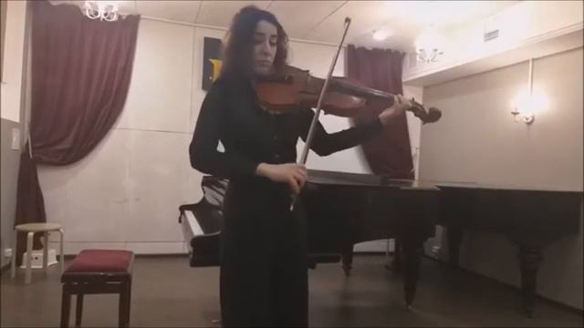 И. С. Бах. Прелюдия из V сюиты для виолончели (альт)