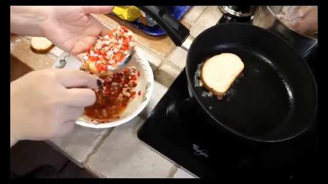 ПИЦЦА НА СКОВОРОДКЕ||УПРОЩЕННЫЙ ВАРИАНТ