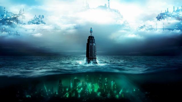 Биошок Маяк | Bioshock | Underwater City | Lighthouse - Живые Обои