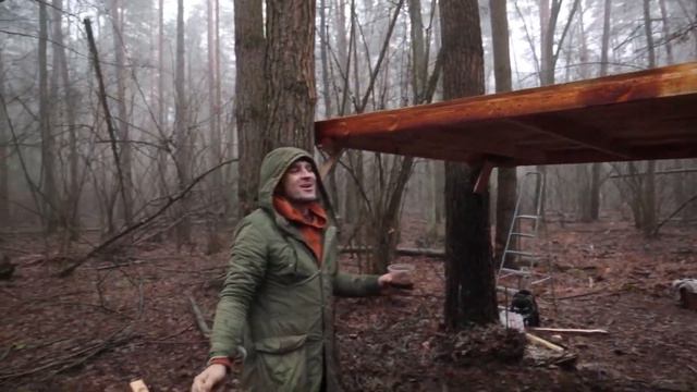 GIANT TREEHOUSE - HOUSE IN THE FOREST. PART 1