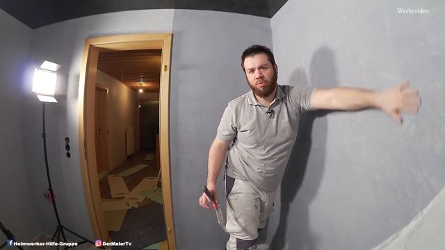 Wie man ein fugenloses Badezimmer schafft | Spachteltechnik für den Nassraum