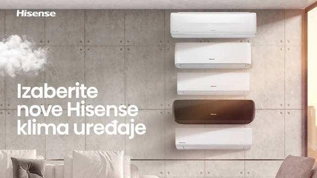 Rešite svoj klima uređaj na vreme - Hisense Inverter Easy Smart