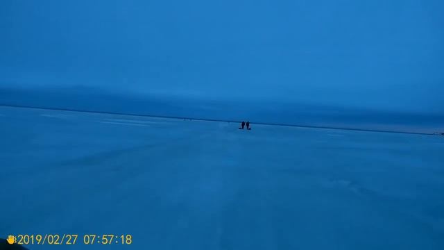 Рыбалка.  Корюшка . Толбухин  27. 02. 2019г