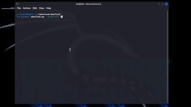 Bir Kişinin Tüm Sosyal Medya Hesaplarını Taramak | Sherlock tool Kali Linux (Tutorial)