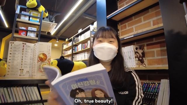 [VOLG] Korean Cartoon cafe