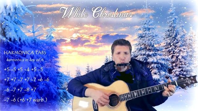 White Christmas - Guitar And Harmonica / With Tabs