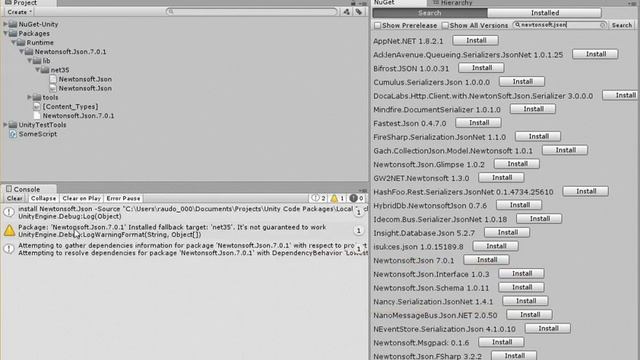 Nuget Unity