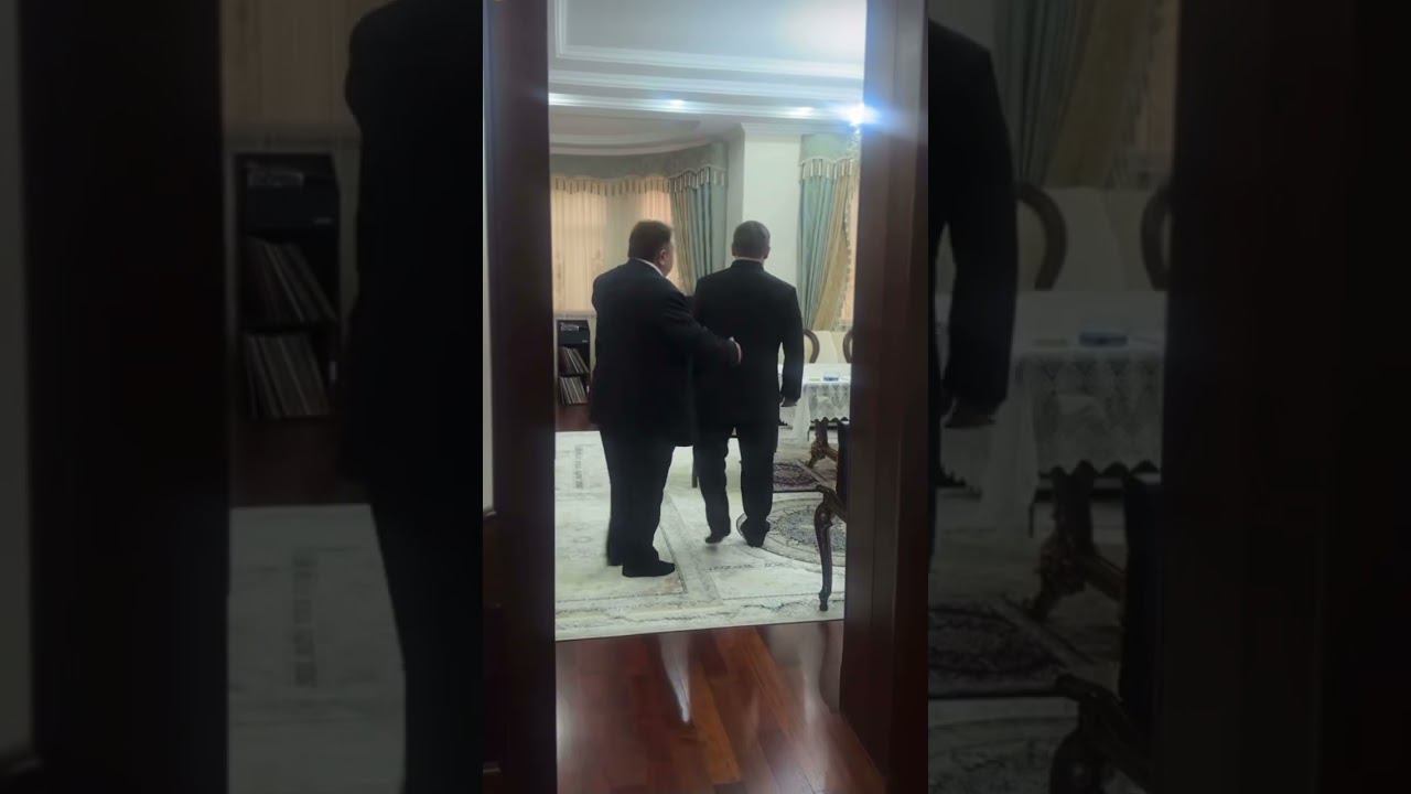 Рамзан Кадыров приехал в гости к главе Ингушетии М. Калиматову
