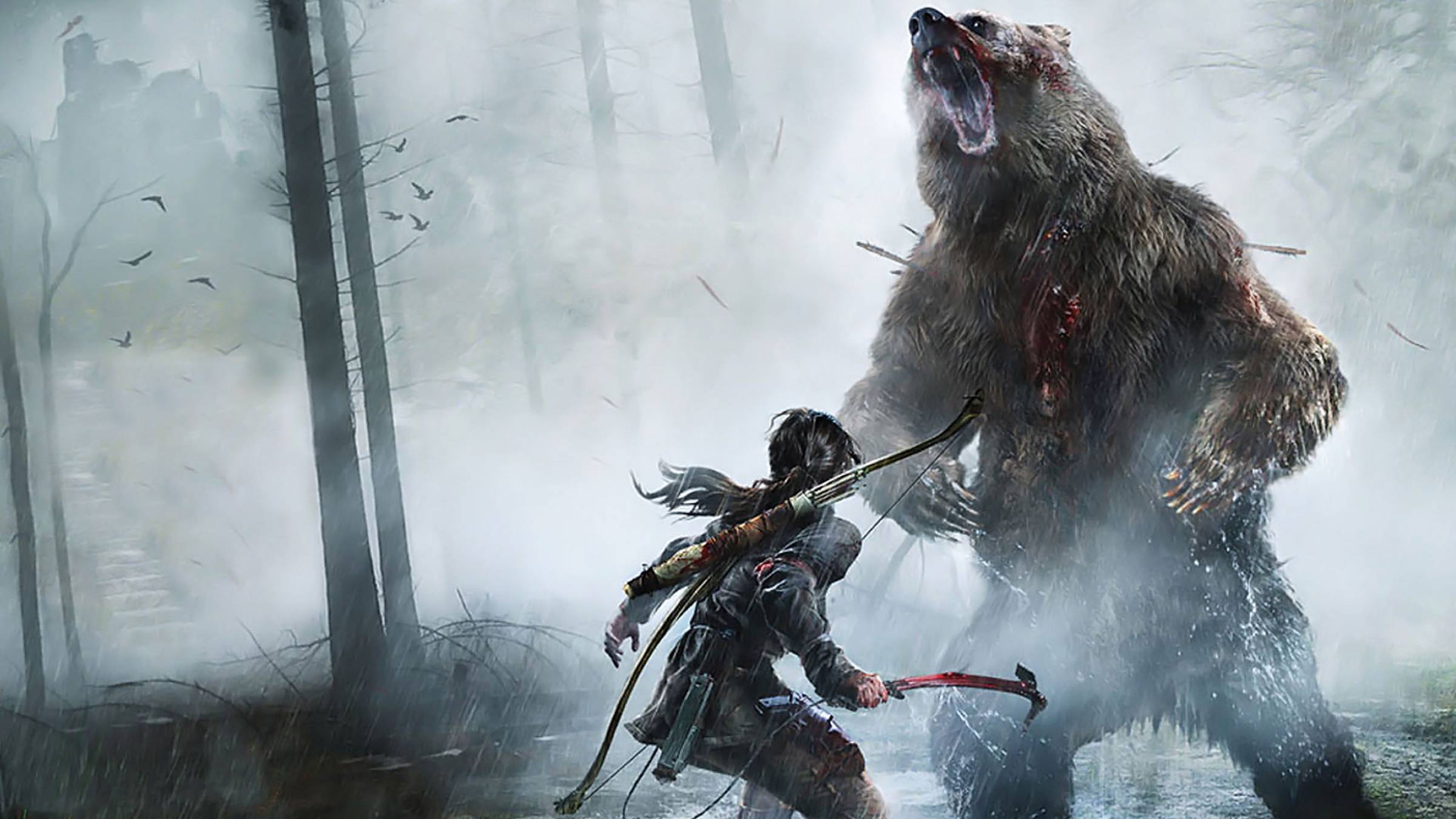 Rise of the Tomb Raider #5 Гоняем Лару на Мега Сложности