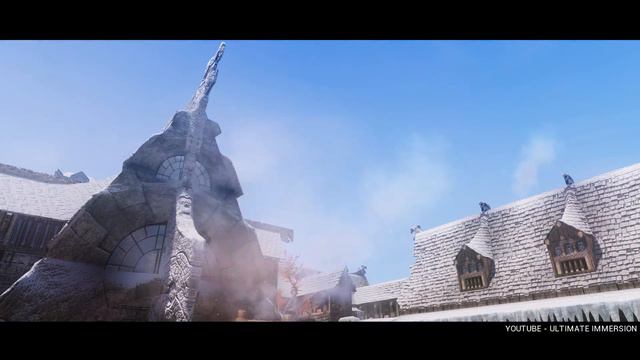 4K 60fps SKYRIM TIMELAPSE | VERY HEAVY GRAPHICS | Ultra High ENB - Photoreal Graphics
