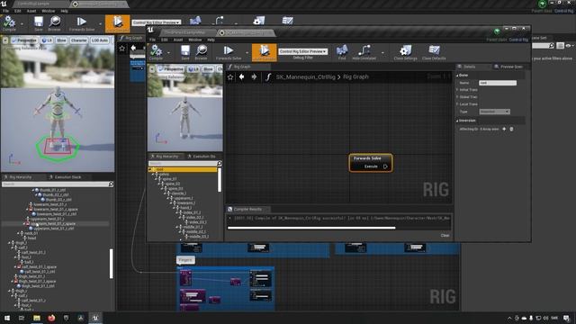 Tutorial: Control Rig: Copy rig - Unreal Engine 4 + Unreal Engine 5